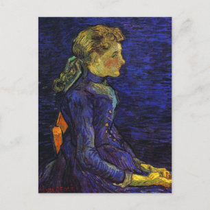 Carte Postale Portrait d'Adeline Ravoux, Van Gogh Fine Art