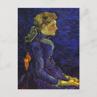 Carte Postale Portrait d'Adeline Ravoux, Van Gogh Fine Art