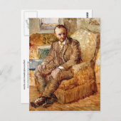 Carte Postale Portrait d'Alexander Reid, Van Gogh Fine Art (Devant / Derrière)