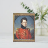 Carte Postale Portrait d'Alfred de Vigny (Debout devant)