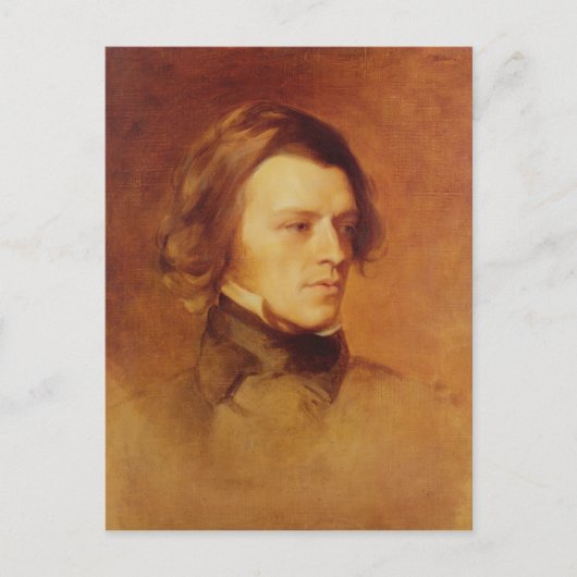 Carte Postale Portrait d'Alfred Lord Tennyson (Devant)