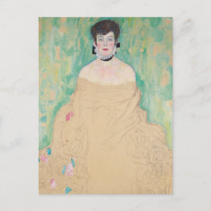 Carte Postale Portrait d'Amalie Zuckerkandl par Gustav Klimt