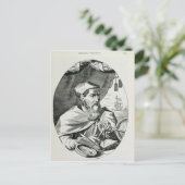 Carte Postale Portrait d'Amerigo Vespucci (Debout devant)