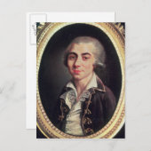 Carte Postale Portrait d'André Chenier (Devant / Derrière)