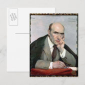 Carte Postale Portrait d'André Gide 1924 (Devant / Derrière)