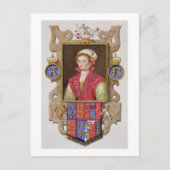 Carte Postale Portrait d'Anne Boleyn (1507-36) (Devant)