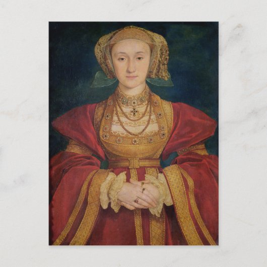 Carte Postale Portrait d'Anne de Cleves 1539 (Devant)