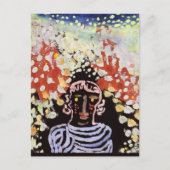 Carte Postale Portrait dans le jardin Paul Klee (Devant)