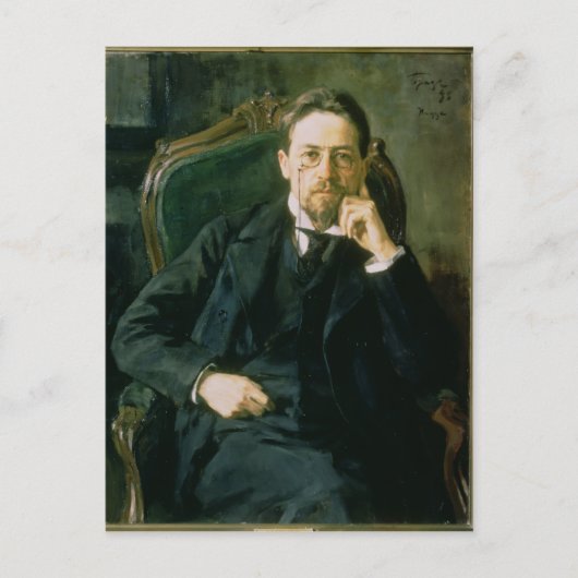 Carte Postale Portrait d'Anton Pavlovich Chekhov, 1898 (Devant)