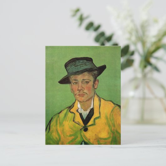 Carte Postale Portrait d'Armand Roulin par Vincent van Gogh (Debout devant)