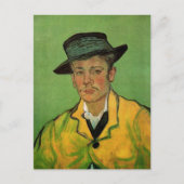 Carte Postale Portrait d'Armand Roulin par Vincent van Gogh (Devant)