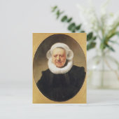 Carte Postale Portrait de Aechje Claesdar, 1634 (Debout devant)