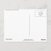 Carte Postale Portrait de Benjamin Franklin (Dos)