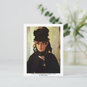 Carte Postale Portrait De Berthe Morisot (Debout devant)