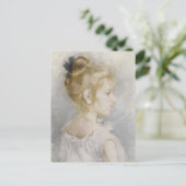 Carte Postale Portrait de Blanche Pontillon | Berthe Morisot (Debout devant)