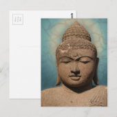 Carte Postale Portrait de Buddha (Devant / Derrière)