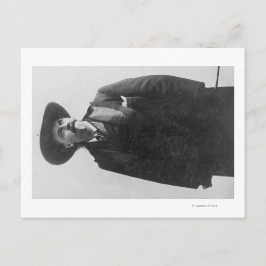 Carte Postale Portrait de Buffalo Bill (Devant)