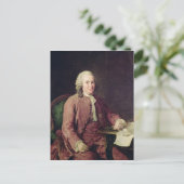 Carte Postale Portrait de Carl von Linnaeus (Debout devant)