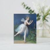 Carte Postale 'Portrait de Carlotta Grisi à Giselle' par (Debout devant)