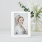 Carte Postale Portrait de Catherine Howard (1520-42) gravé par (Debout devant)