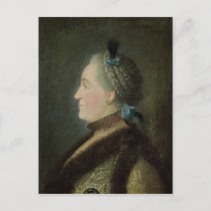 Carte Postale Portrait de Catherine II de Russie