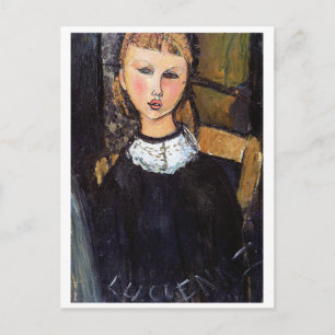 Carte Postale Portrait de Ceroni, Modigliani