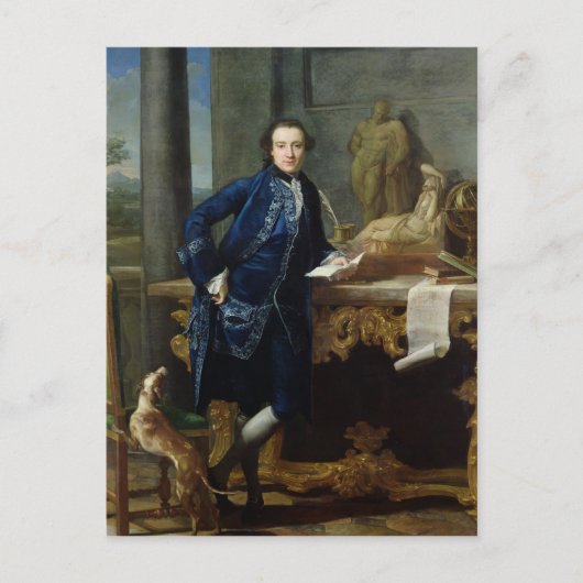Carte Postale Portrait de Charles John Crowle de Crowle (Devant)