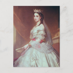 Carte Postale Portrait de Charlotte de Saxe-Cobourg-Gotha