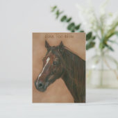 Carte Postale portrait de Chestnut marhorst (Debout devant)