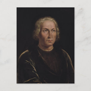 Carte Postale Portrait de Christophe Colomb