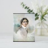 Carte Postale Portrait de Clara Schumann 1853 (Debout devant)