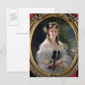 Carte Postale Portrait de comtesse de Sophie Troubetskoy de (Devant / Derrière)