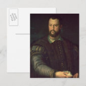 Carte Postale Portrait de Cosimo I de' Medici 1559 (Devant / Derrière)