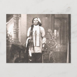 Carte Postale Portrait de Crazy Horse