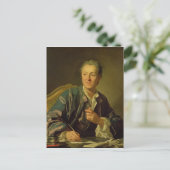 Carte Postale Portrait de Denis Diderot 1767 (Debout devant)