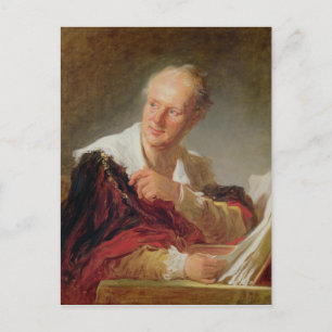 Carte Postale Portrait de Denis Diderot c.1769