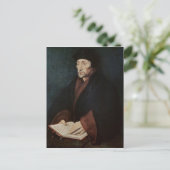 Carte Postale Portrait de Desiderius Erasmus de Rotterdam (Debout devant)