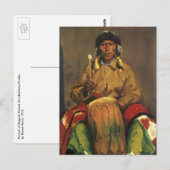 Carte Postale Portrait de Dieguito Roybal par Robert Henri (Devant / Derrière)