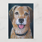 Carte Postale Portrait de Engué Peinture par Alfred Fox (Devant)