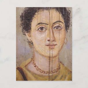 Carte Postale Portrait de Fayum d'une femme