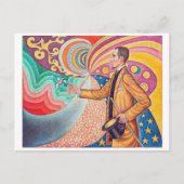 Carte Postale Portrait de Félix Fénéon, Signac (Devant)