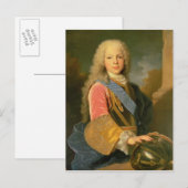 Carte Postale Portrait de Ferdinand de Bourbon (Devant / Derrière)
