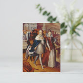 Carte Postale Portrait de Ferdinand I et sa nièce (Debout devant)