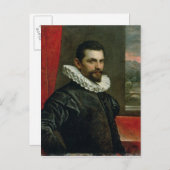 Carte Postale Portrait de Francesco Bassano (Devant / Derrière)