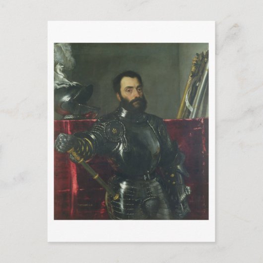 Carte Postale Portrait de Francesco Maria Della Rovere (Devant)