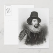 Carte Postale Portrait de Francis Bacon (Devant / Derrière)
