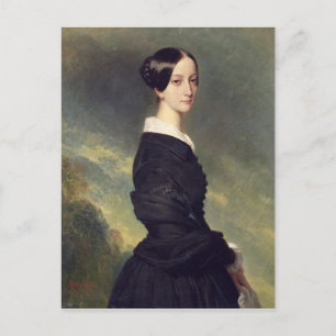 Carte Postale Portrait de Francisca Caroline de Braganca 1844