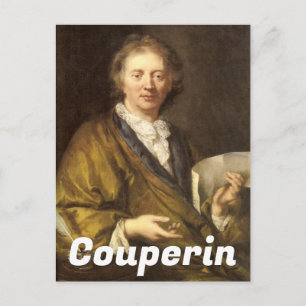 Carte Postale Portrait de François Couperin