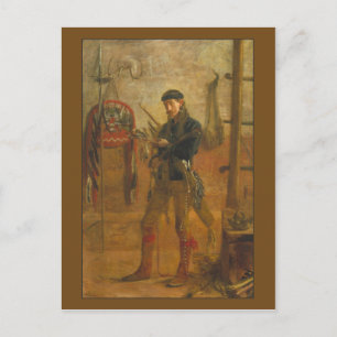 Carte Postale Portrait de Frank Hamilton Cushing par Thomas Eaki