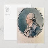 Carte Postale Portrait de Franz Anton Mesmer (Devant / Derrière)